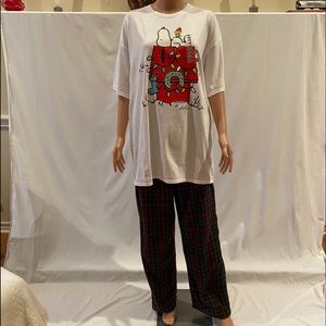 Women Sleepwear Set, Pajamas, Top, Pants 2PC Sz XL